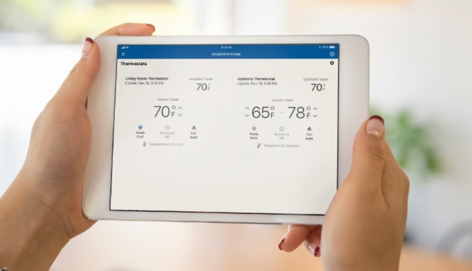 Thermostat control in Albany